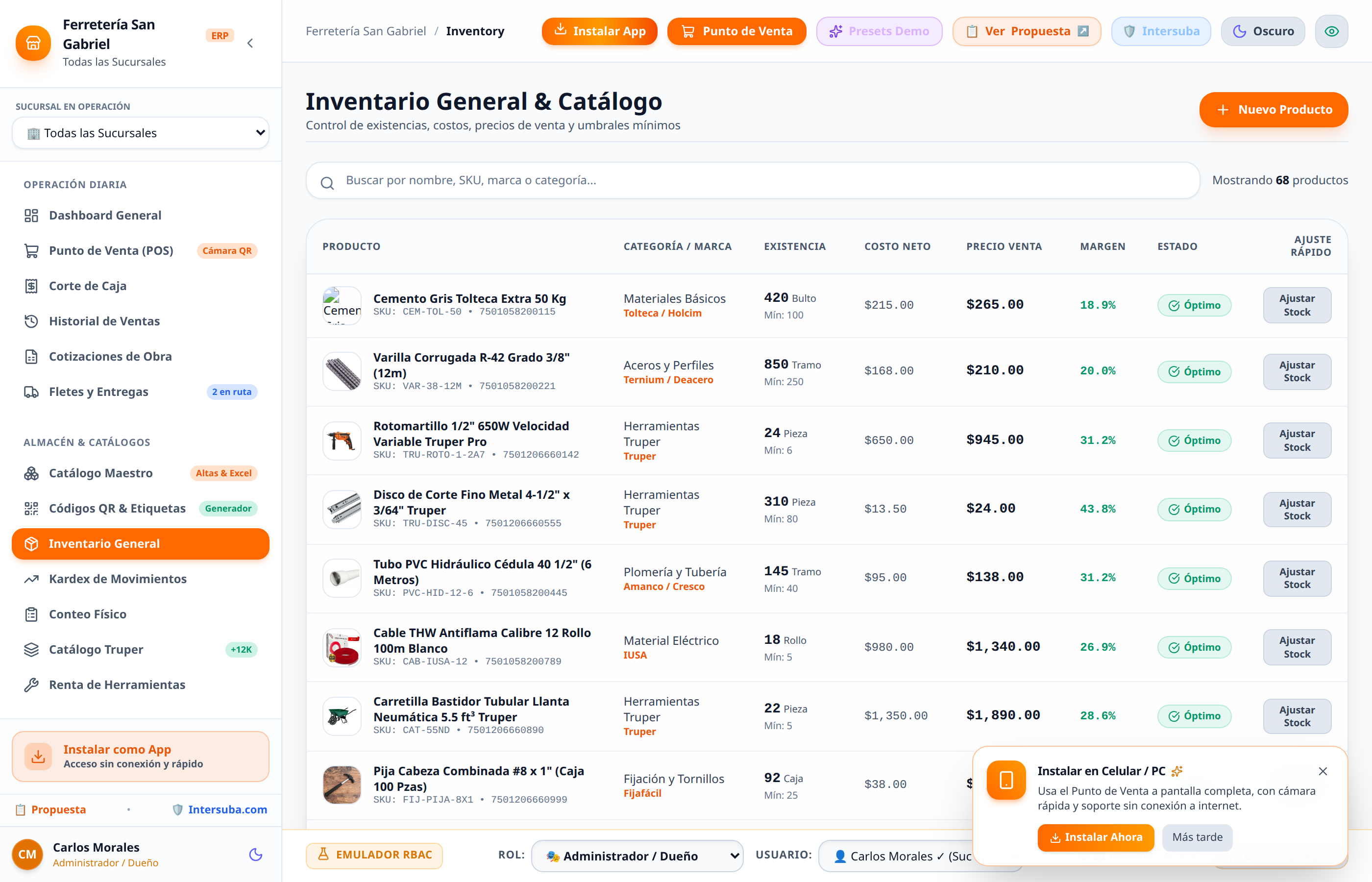 Inventario